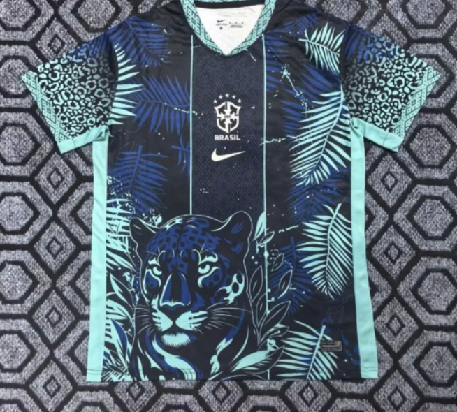 Brazil “Jaguar Jungle” Special Edition Jersey (2024 Concept)