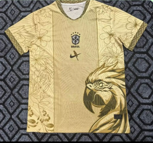 Brazil “Golden Eagle” Special Edition Jersey (2024 Concept)
